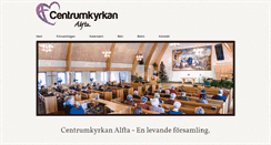 Desktop Screenshot of centrumkyrkanalfta.se